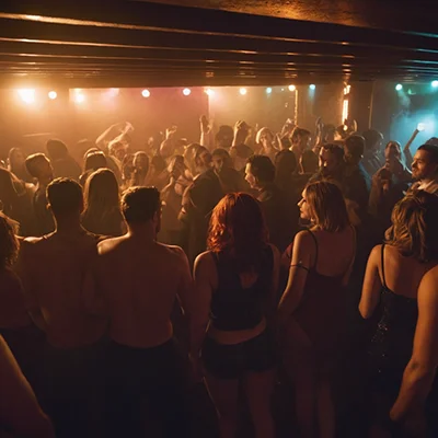 Night Club - Cyberpunk AI Setting